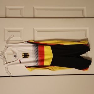 Two Mens Houndstooth unisuit - Medium size